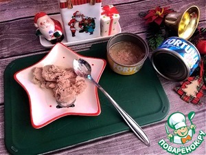 Картофельная запеканка с консервированным тунцом