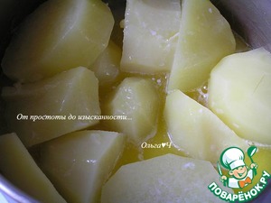 Картофельное пюре с творожным сыром