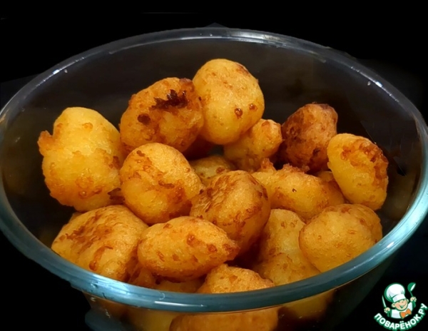Картофельные шарики с сыром Картофельные шарики с сыром