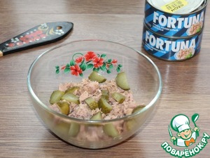 Картофельный рулет с консервированным тунцом Картофельный рулет с консервированным тунцом