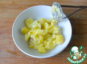 Картофельный салат с каперсами и базиликом Картофельный салат с каперсами и базиликом