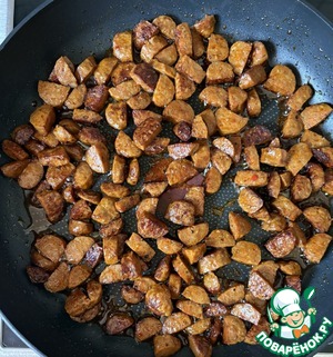 Картофельный суп с колбасками