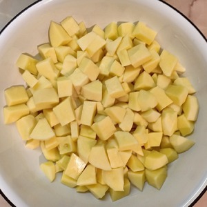 Картошка, тушеная с мясом