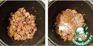 Картошка, тушеная с мясом