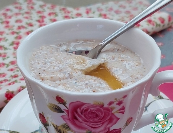 Каша из хлопьев амаранта