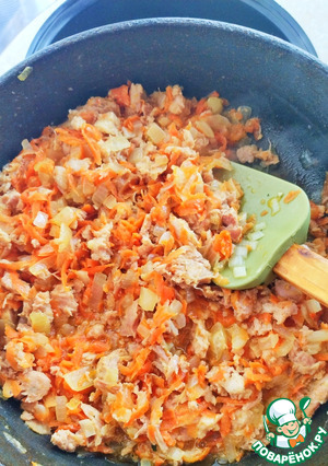 Каша перловая с тушенкой Каша перловая с тушенкой