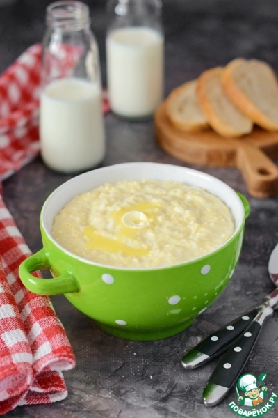 Каша пшённая молочная классическая Каша пшённая молочная классическая