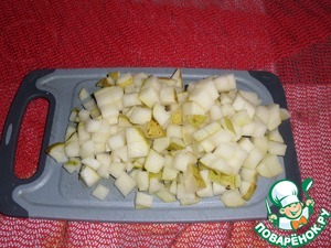 Каша с грушей и грецким орехом Каша с грушей и грецким орехом