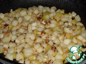 Каша с грушей и грецким орехом Каша с грушей и грецким орехом