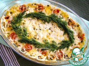 Кассероль с форелью и рисом Кассероль с форелью и рисом