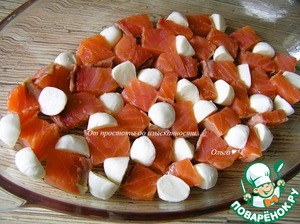 Кассероль с форелью и рисом Кассероль с форелью и рисом