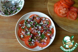 Кебабы из индейки с быстромаринованными помидорами Кебабы из индейки с быстромаринованными помидорами