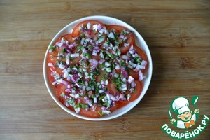 Кебабы из индейки с быстромаринованными помидорами Кебабы из индейки с быстромаринованными помидорами