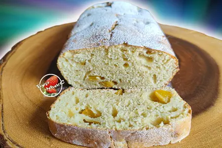 Кекс с персиками Кекс с персиками