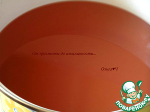 "Кисель" из яблок и винограда