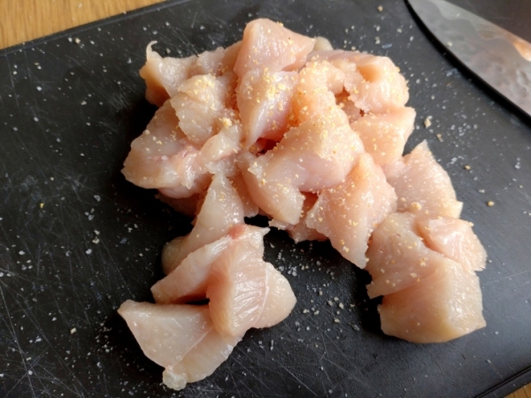 Киш с грибами и моцареллой