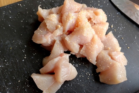 Киш с грибами и моцареллой