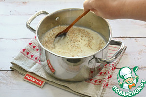 Классическая ячневая каша на молоке Классическая ячневая каша на молоке