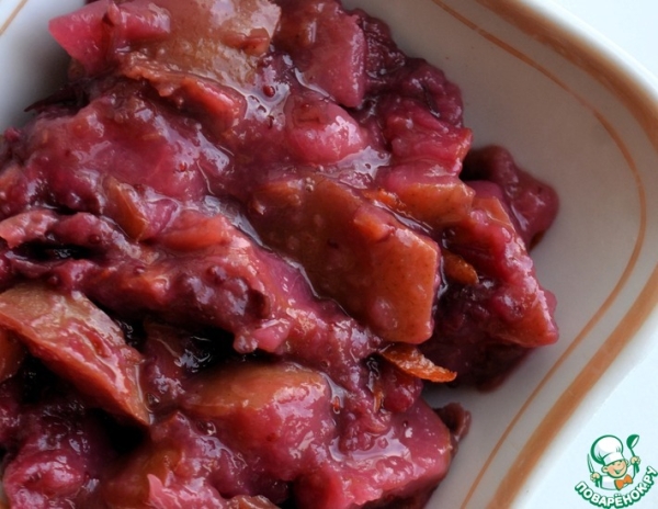 Клюквенно-грушевый соус