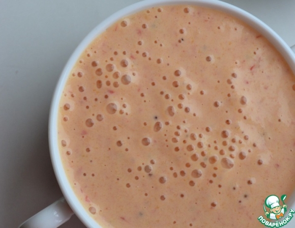 Клубнично-манговый смузи Клубнично-манговый смузи