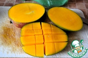 Клубнично-манговый смузи Клубнично-манговый смузи