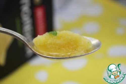 Кнедлики из поленты с бульоном Кнедлики из поленты с бульоном