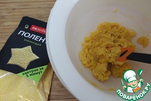 Кнедлики из поленты с бульоном Кнедлики из поленты с бульоном