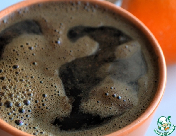 Кофе с апельсиновым соком Кофе с апельсиновым соком