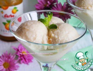 Кокосовое мороженое из фасоли