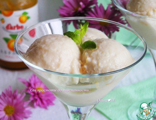 Кокосовое мороженое из фасоли