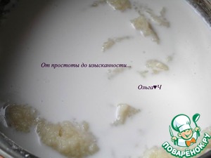 Кокосовое мороженое из фасоли