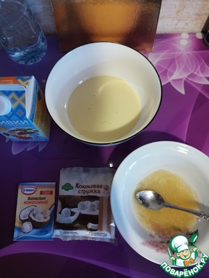 Кокосовый мусс для торта Кокосовый мусс для торта