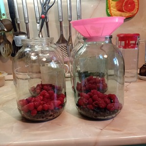 Компот из ирги и малины Компот из ирги и малины