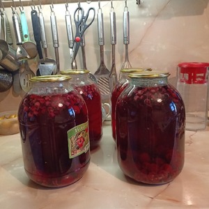 Компот из ирги и малины Компот из ирги и малины