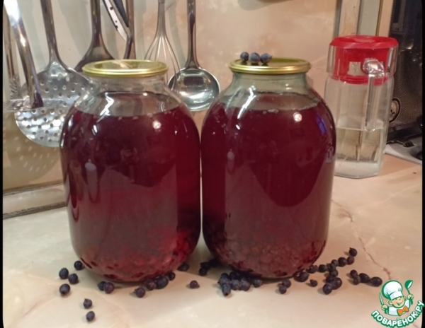 Компот из ирги и малины Компот из ирги и малины