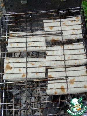 Конвертики из лаваша "инди-пикник"