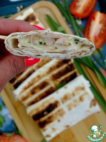 Конвертики из лаваша "инди-пикник"