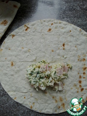 Конвертики из лаваша "инди-пикник"