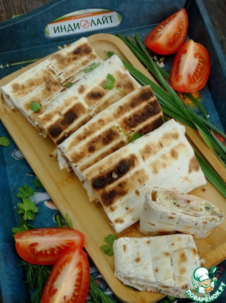 Конвертики из лаваша "инди-пикник"