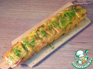 Котлетный фарш в картофельной чешуе Котлетный фарш в картофельной чешуе