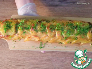 Котлетный фарш в картофельной чешуе Котлетный фарш в картофельной чешуе