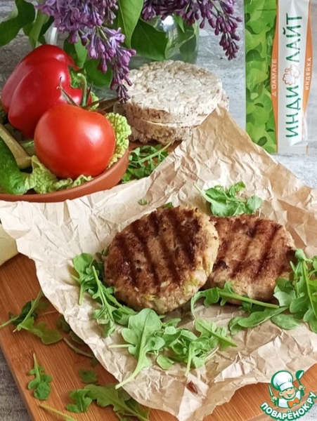 Котлеты-гриль с молодой капустой Котлеты-гриль с молодой капустой