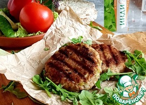 Котлеты-гриль с молодой капустой Котлеты-гриль с молодой капустой