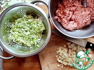 Котлеты-гриль с молодой капустой Котлеты-гриль с молодой капустой