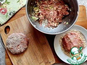 Котлеты-гриль с молодой капустой Котлеты-гриль с молодой капустой