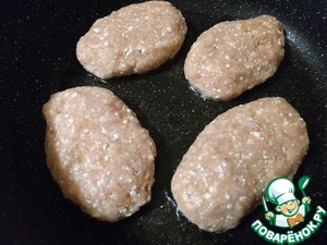Котлеты из индейки с творогом Котлеты из индейки с творогом