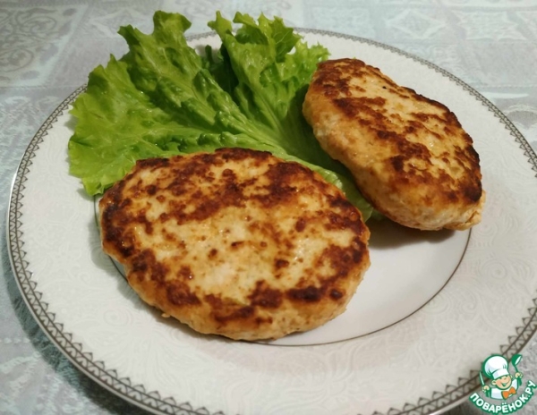 Котлеты из индейки с творогом Котлеты из индейки с творогом