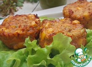 Котлеты из индейки в стиле "Спорт-шик"