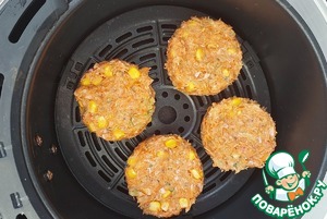 Котлеты из индейки в стиле "Спорт-шик"