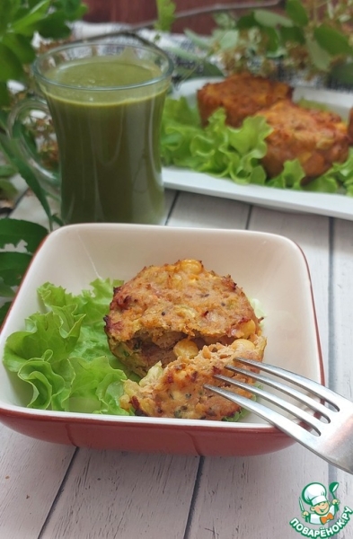 Котлеты из индейки в стиле "Спорт-шик"